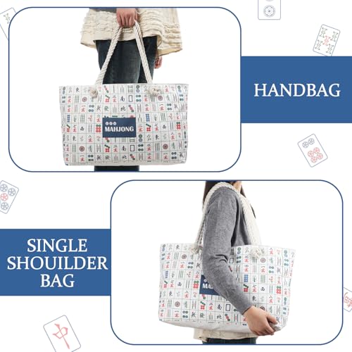 Bolsa Tote para Mahjong Canvas 61 x 33 x 12 cm miniatura 3