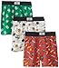 Fruit of the Loom Little Boys' 3 Pack Covered Waistband Knit Boxer Underwear