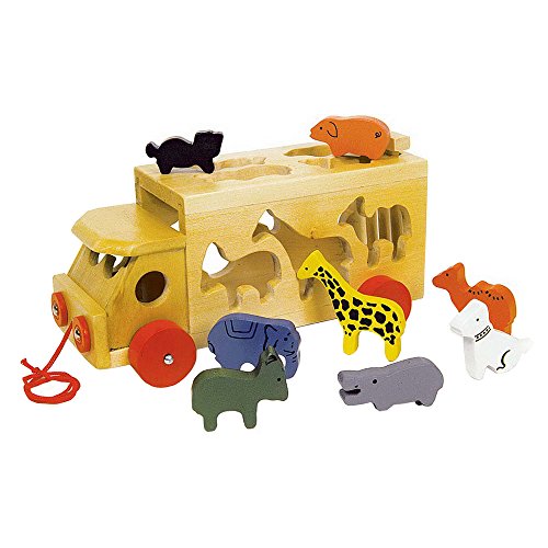 Preisvergleich Produktbild Legler 7223 - Zoowagen mit Tieren