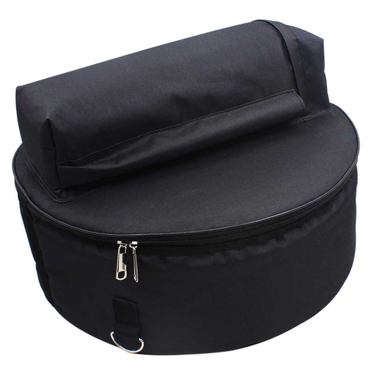 Schlagzeugkoffer und Taschen aus Oxfordstoff, Schwarz