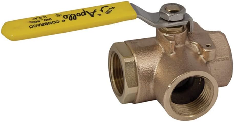 Conbraco Industries Bronze 3 Way Diverter 1/2"