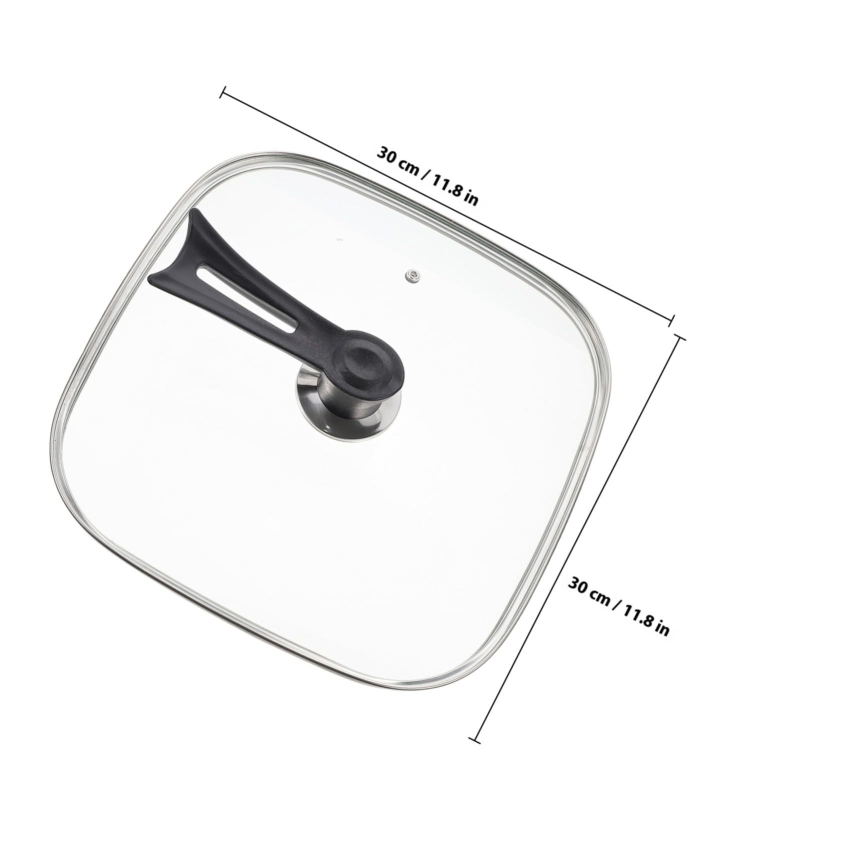 Tapa de Olla de Vidrio Multifunción para Cocina Mango