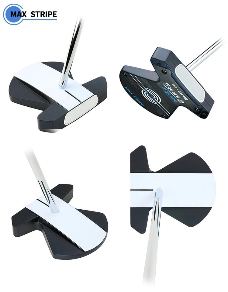 オデッセイAi-ONE スクエア 2 スクエア MAX ストライプ2025年 Ai-ONE Square 2 Square Max Stripe Putter