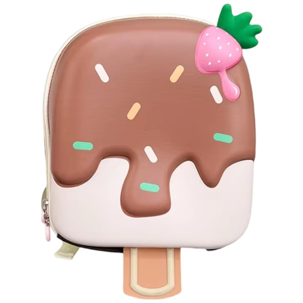 Cartable enfant 3D motif glace original pour la rentrée des petits
