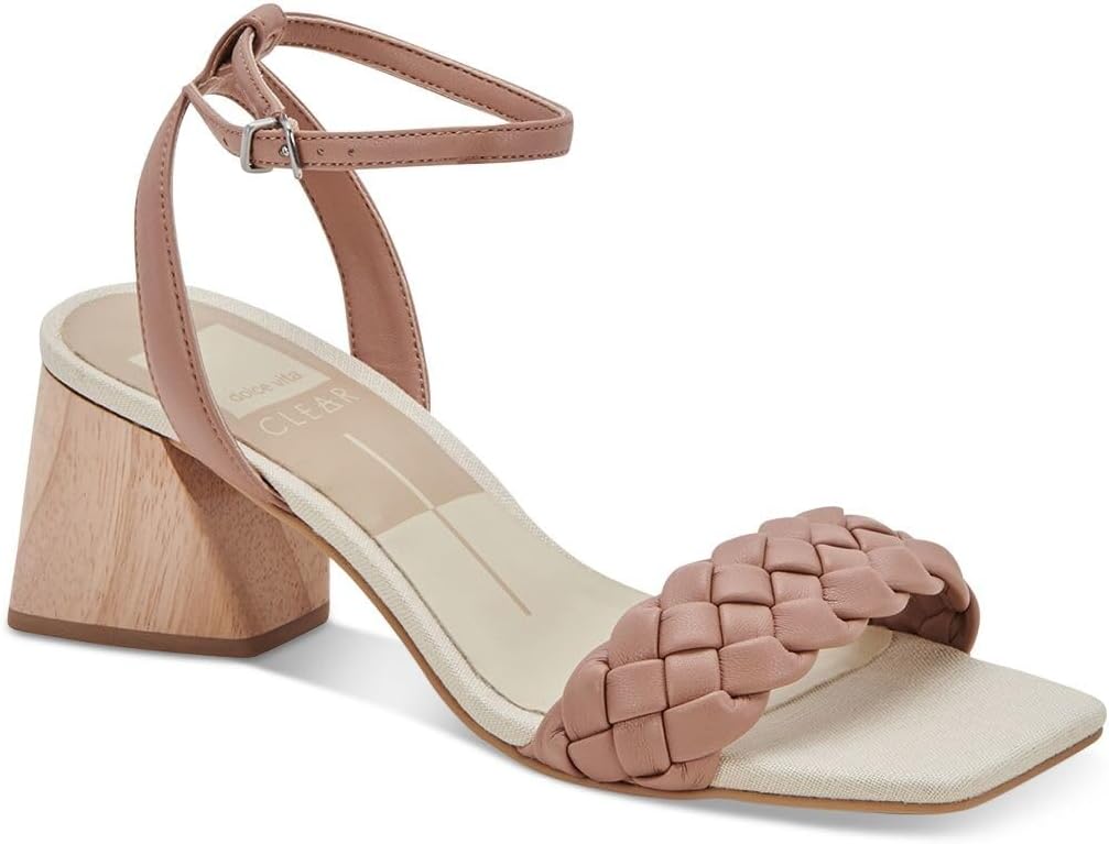 Dolce Vita Women's Maren Heeled Sandal, Cafe Stella, 10