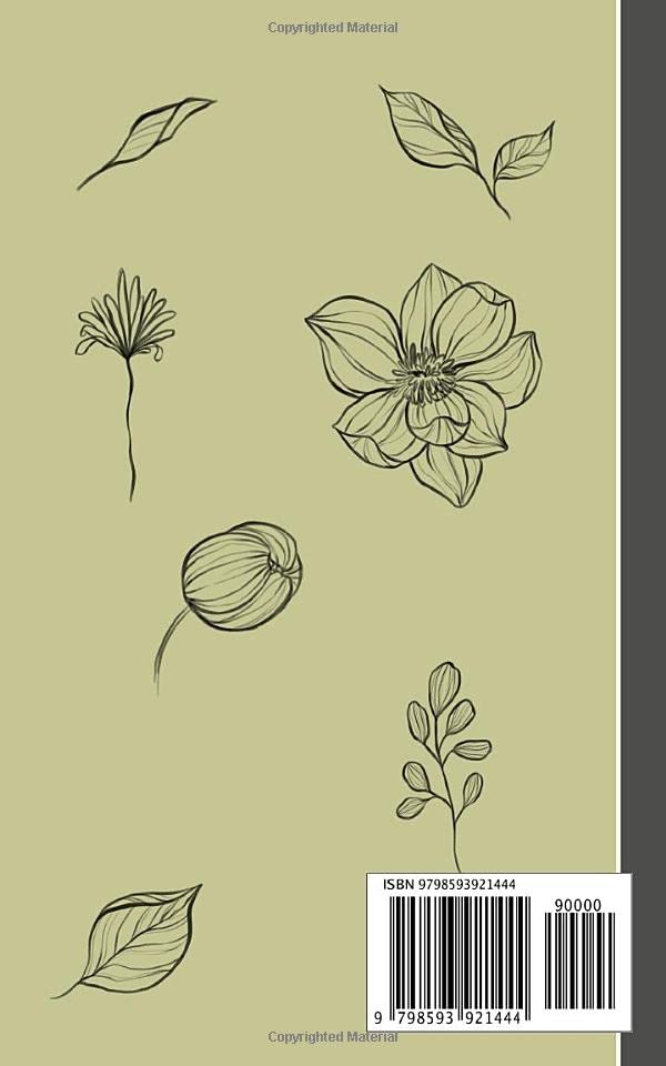 Field notes on flowers: The compact journal for the botanist or dendrologist to record, sketch and log flora and fauna observations or develop herbal ... the great outdoors (Nature notebook series) - Image 2