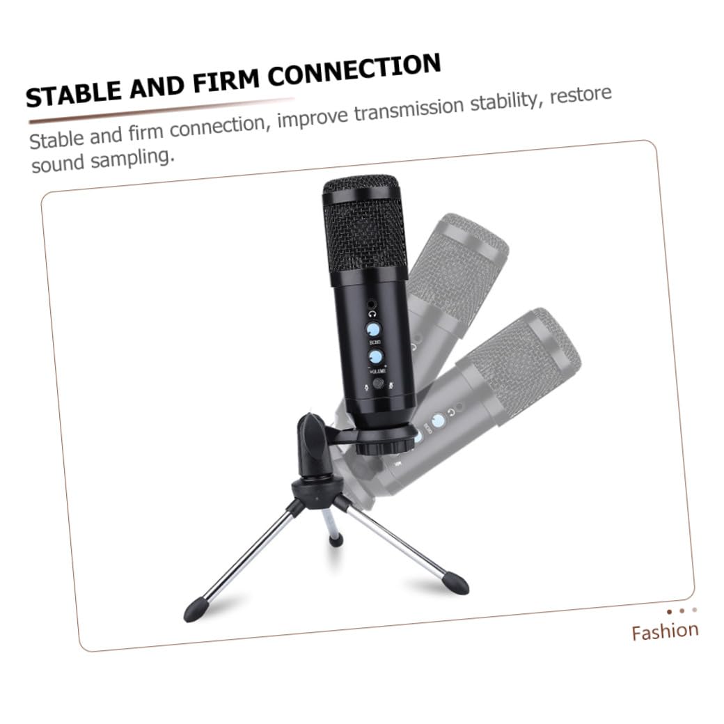Artibetter 1satz Professionelles USB-kondensatormikrofon Für Pc Für Gaming Und Live-übertragungen Mit Rauschunterdrückung Und Stabilem Stativ Präzise Sprachaufnahme Mühelos Zu