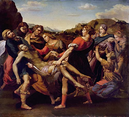 Impression d'art Déposition de Théodore Géricault affiche de qualité