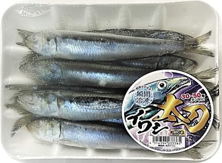 いわし Amazon.co.jp: ヒロキュー 太刀イワシ 8尾入り 約320g 釣りえさ用