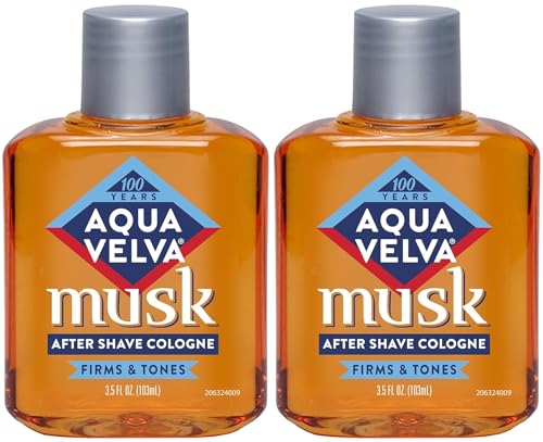 Aqua Velva After Shave, Musk, 3.5 Ounce- Pack of 2
