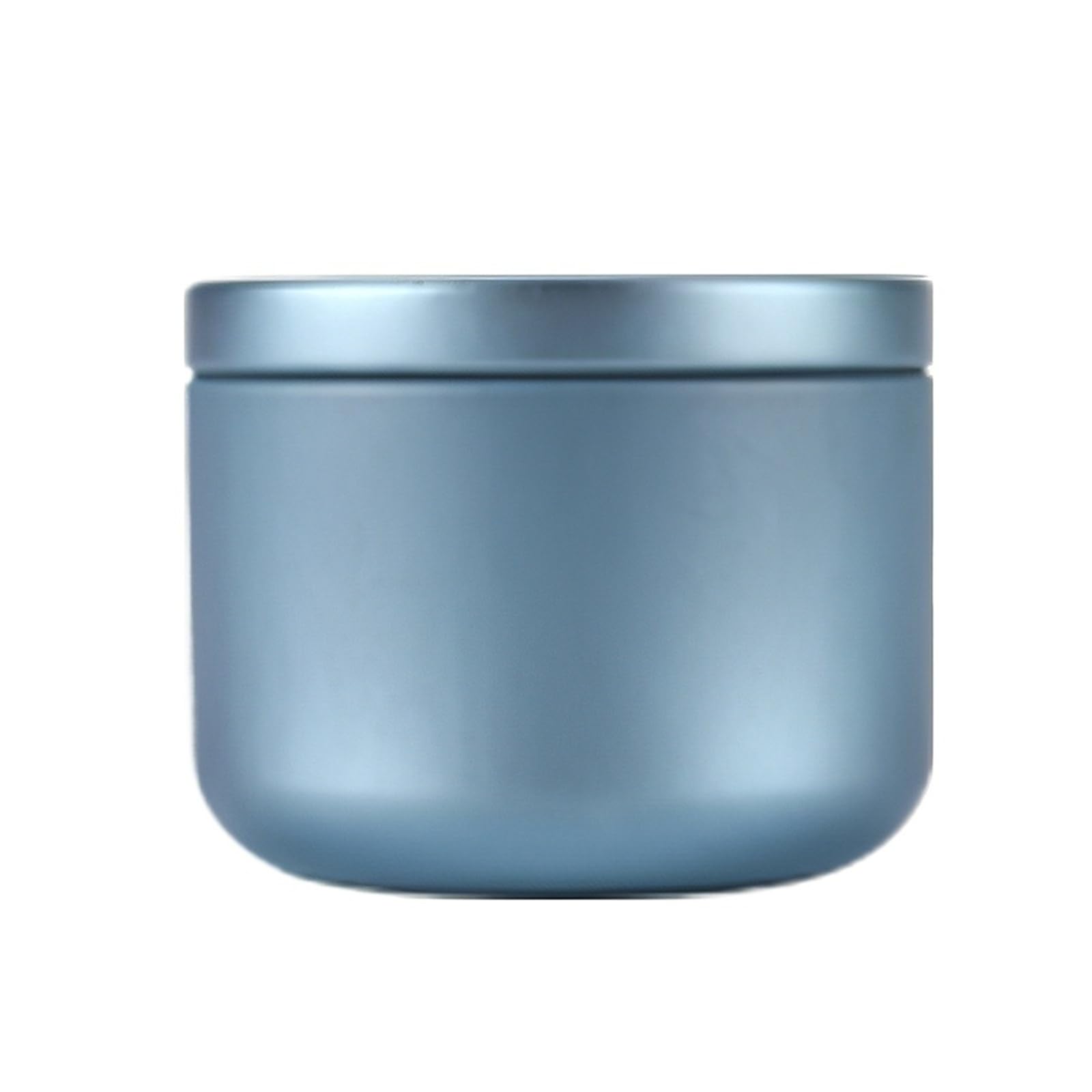 FDBTYJN Tea Caddy Travel Portable Flower Tea Packaging Sealed Cans Metal Trumpet Creative Black Small Tin Box(Blue)