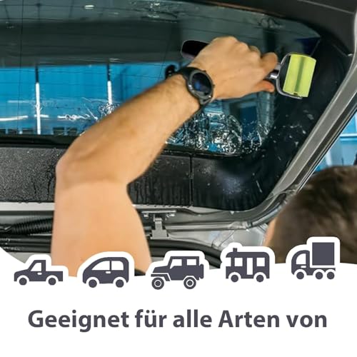 GIONAR 3 Teiliges Professionelles Andrückroller Set, Silikon Rolle, Andrückwalze, Sound Deadening Roller, für alubutyl Kantenumleimer und zum Verschweißen von PVC Planen und Schalldämmung im Auto