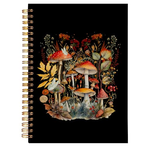 Carnet de notes champignon BearCake format 14x21cm à couverture rigide