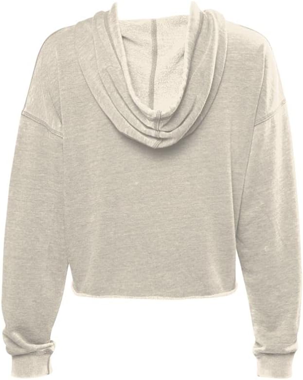 chicka-d NCAA womens Cropped Campus Hoodie