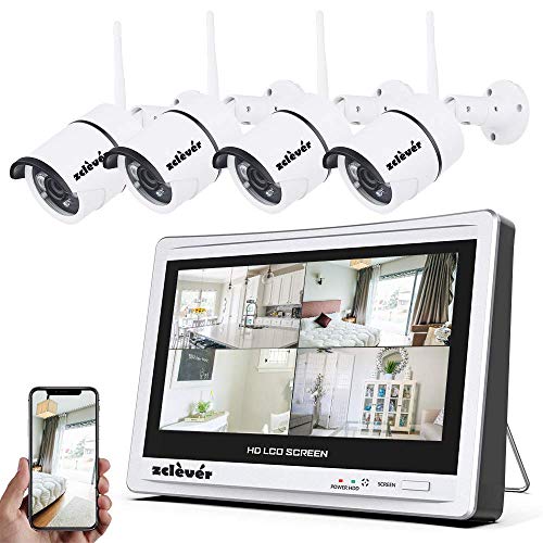 Amazon.co.jp: Zclever ワイヤレス 防犯カメラ 屋外 200万画素 12
