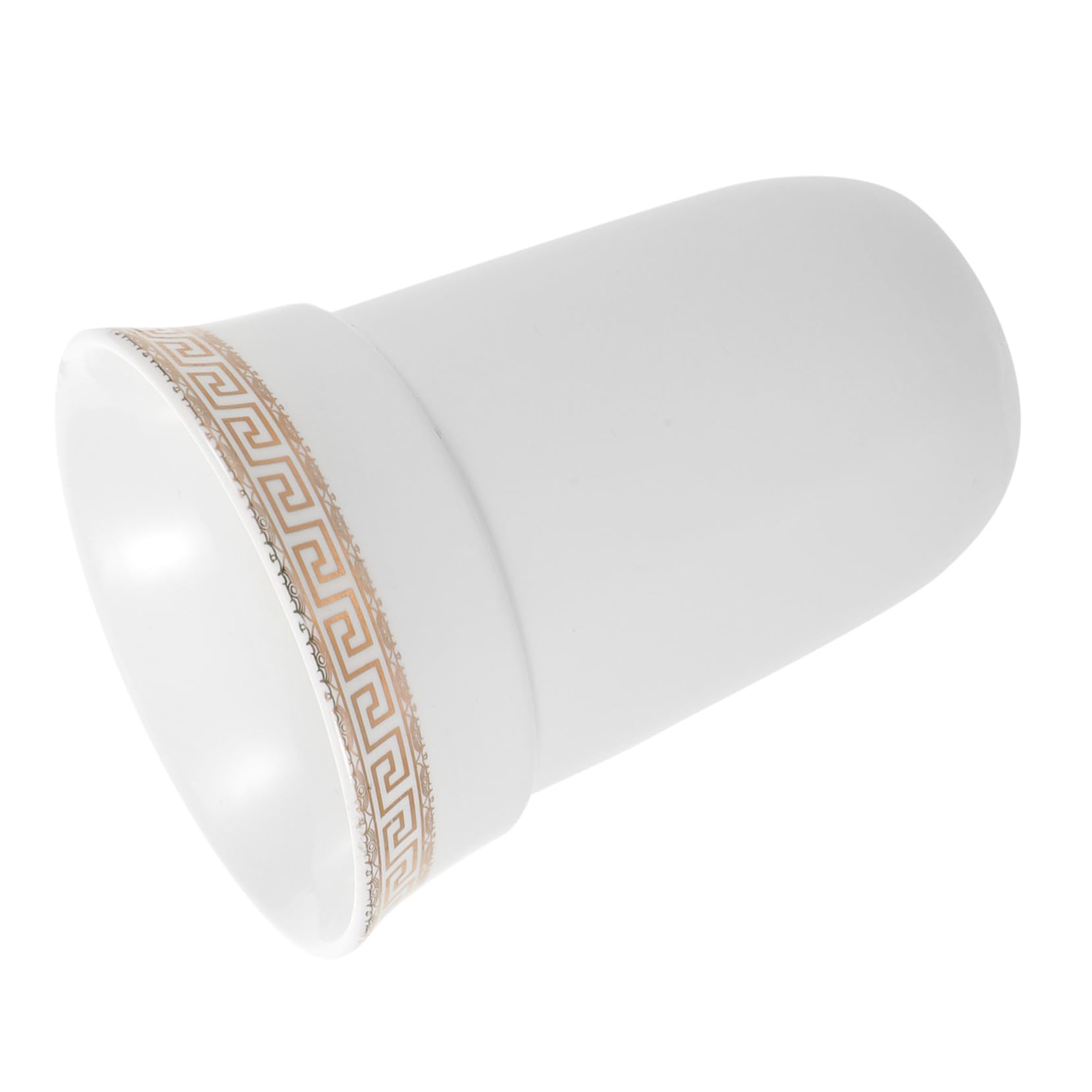 Accessoires pour WC Ciieeo avec porte-brosse en céramique véritable