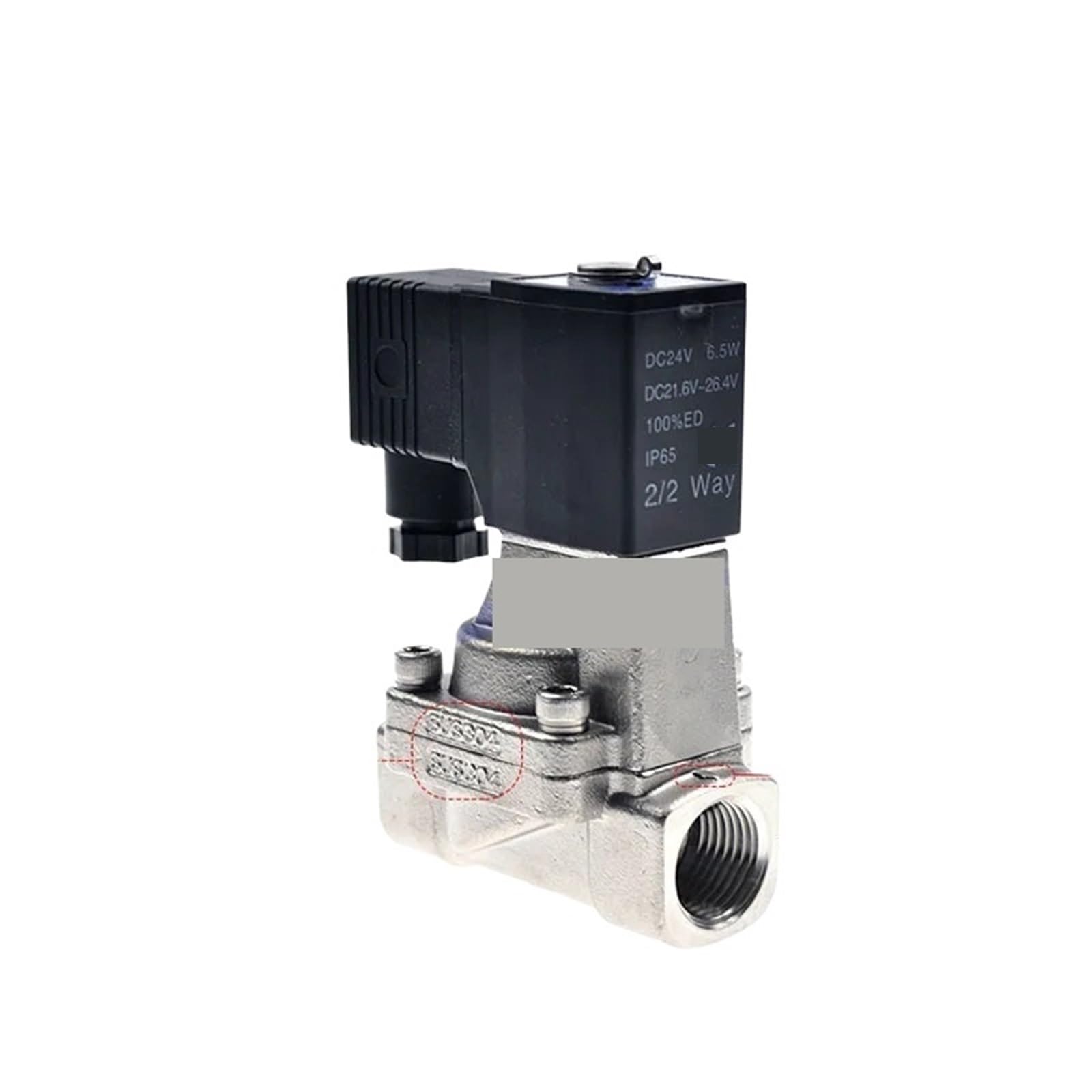 Coasddrld 3/4 Normally Open 2 Way Solenoid Valve 1/2 Inch Ac220v(",Dc24v)