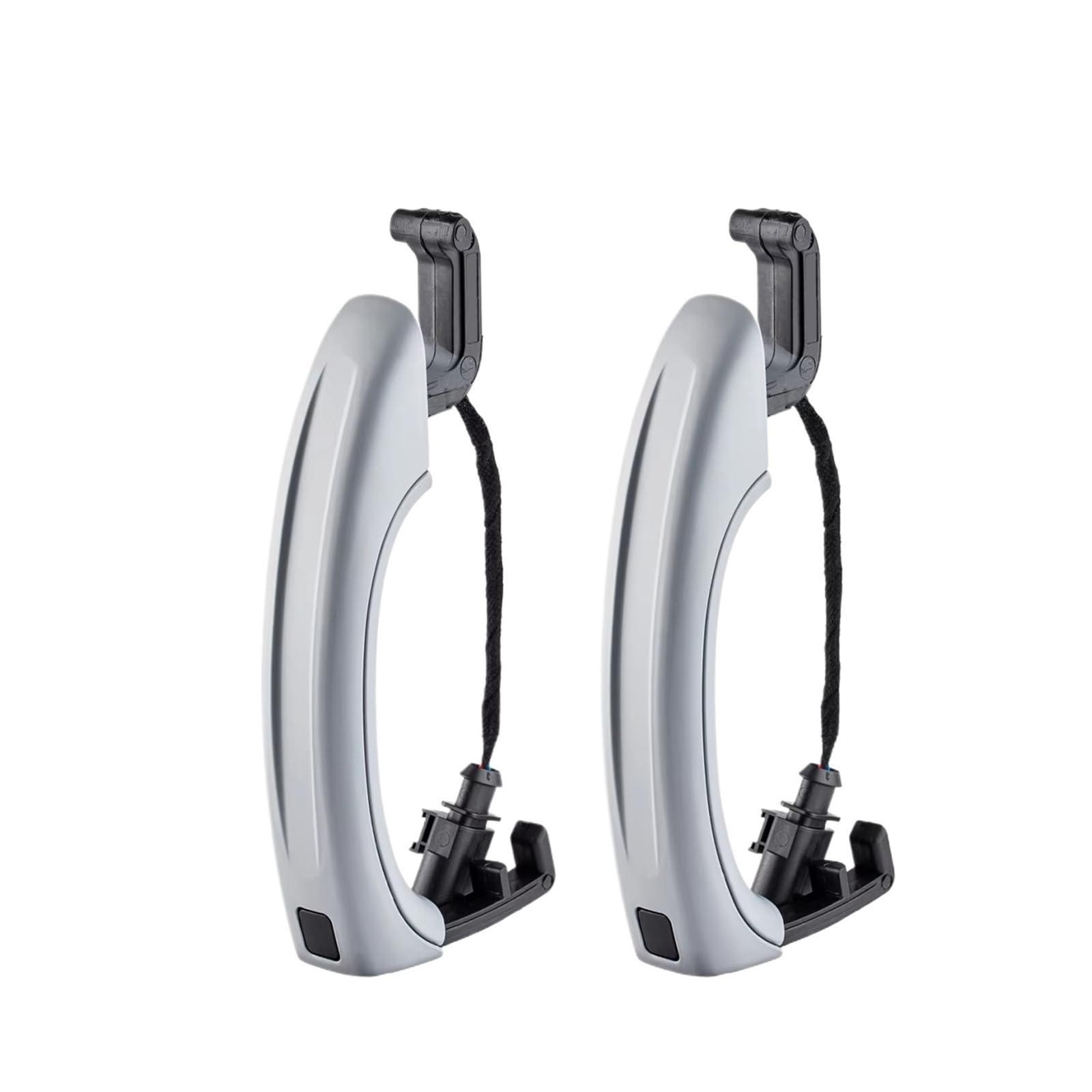 Qjahxkf One Color Replacement Exterior Door Handles 2X Exterior Door Handle 4L0837205b 4L0837205a 4L0837205bgru 4L0837205agru For Q7 (4Lb) 3.0T/3.6 Fsi/4.2T/6.0T 2006-2015 Outer Handle