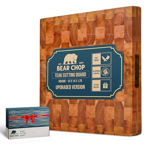 Bear Chop Acacia Cutting Board