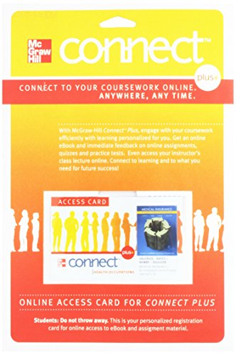 Preisvergleich Produktbild Connect Plus Health Professions 2 Semester Access Card for Medical Insurance