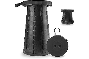 Retractable 440lbs Load Capacity Sturdy Pop Out Chair for Outdoor