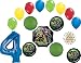 Mayflower Products The Ultimate Transformers 4th Birthday Party Supplies Balloon Decorations