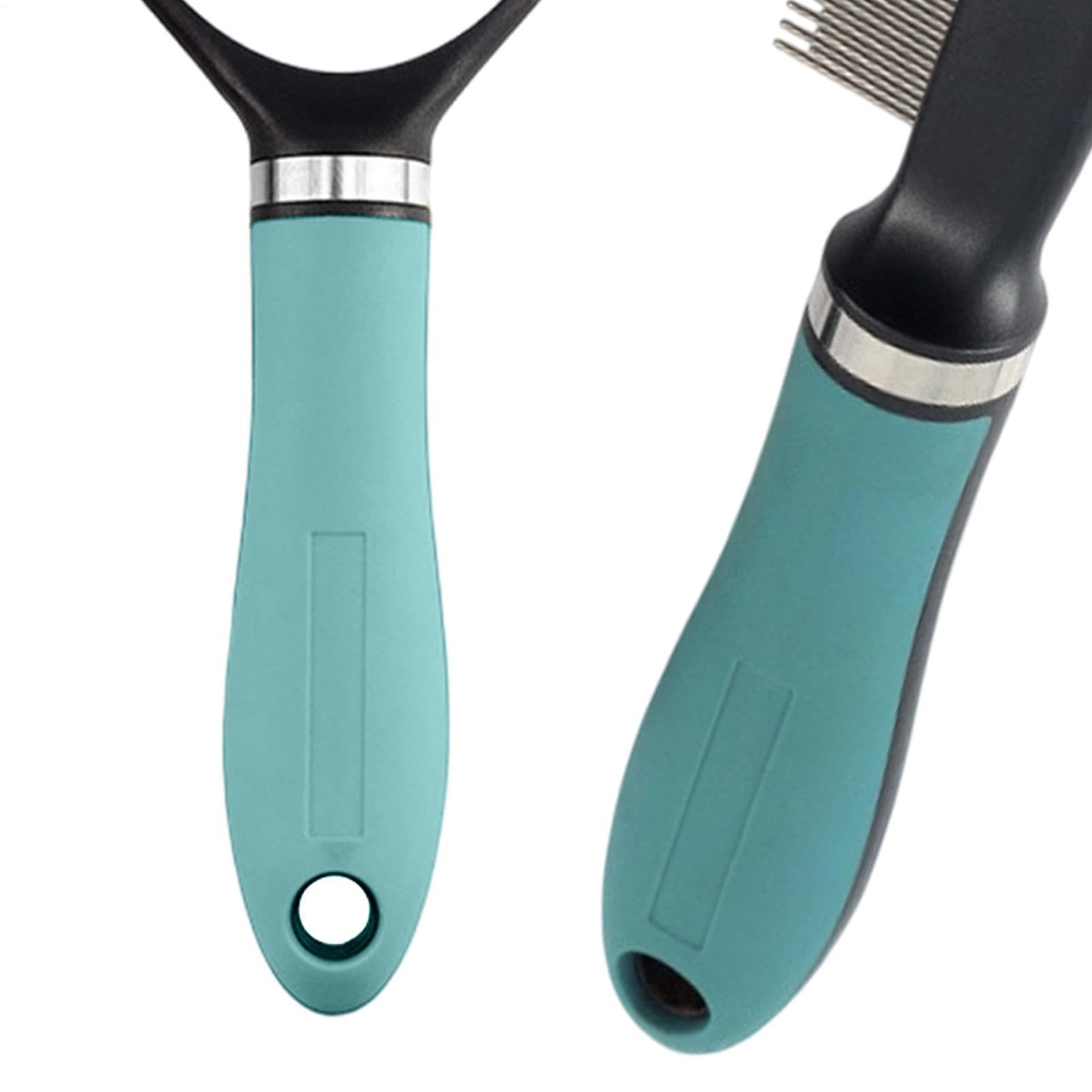 Brosse anti-chute pour chien à poils courts Démêlante et auto-nettoyante à | Kit brosse anti-chute pour chat Pour chats, lapins et animaux à poils longs et courts