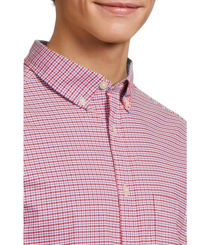 vineyard vines Men's Tradewind Check Performance Cotton Shirt4