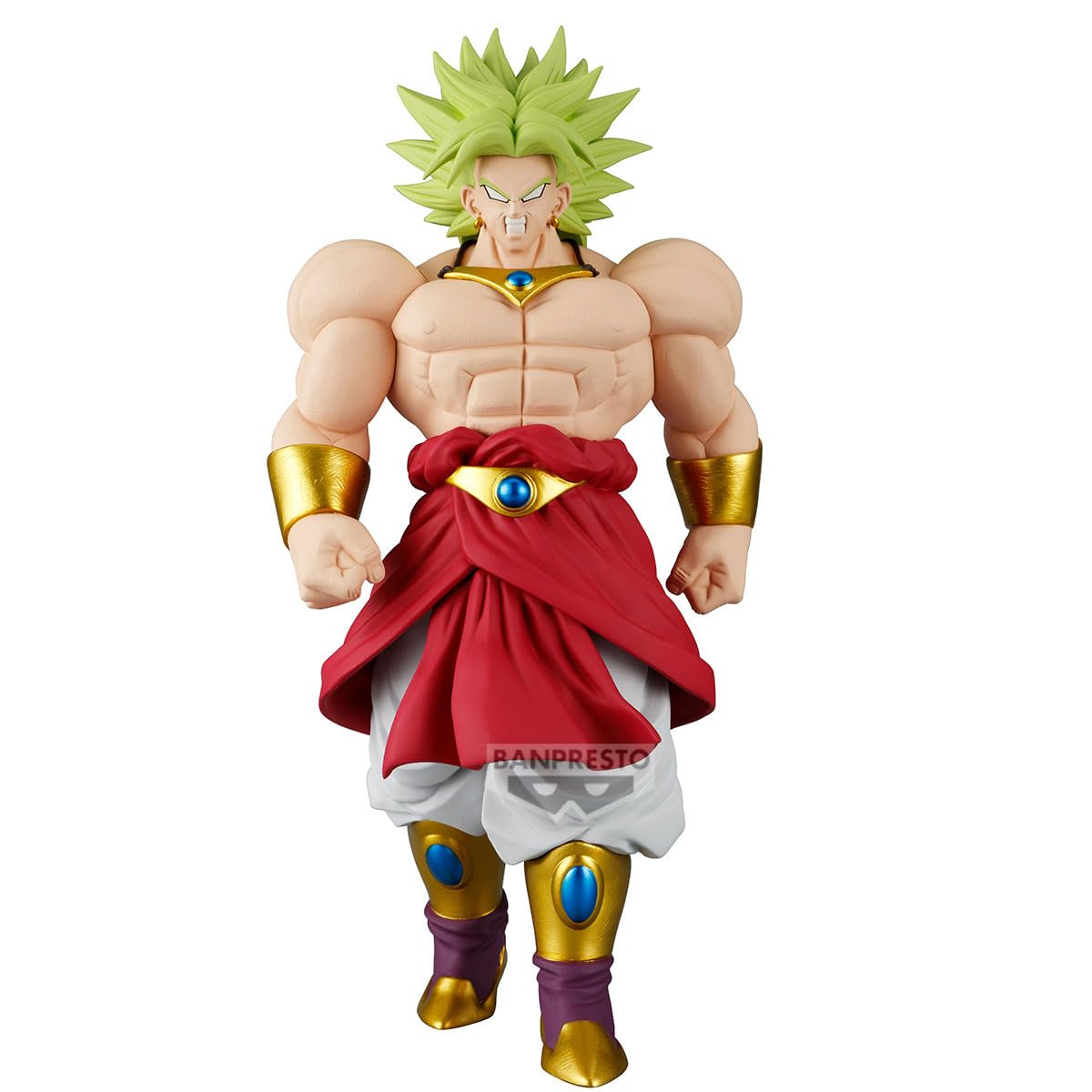 Banpresto Figurka akcji Broly II Dragon Ball Z - Solid Edge Works 23 cm - PZ71178P wielokolorowa - Figurka kolekcjonerska - idealna dla fanów anime