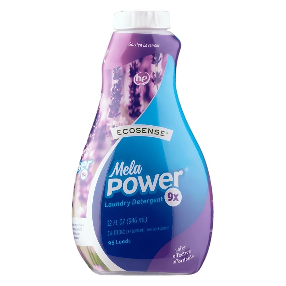 Melapower 6x He Detergent-96-load, Garden LavenderCompact by Design (Amazon-developed Certification)