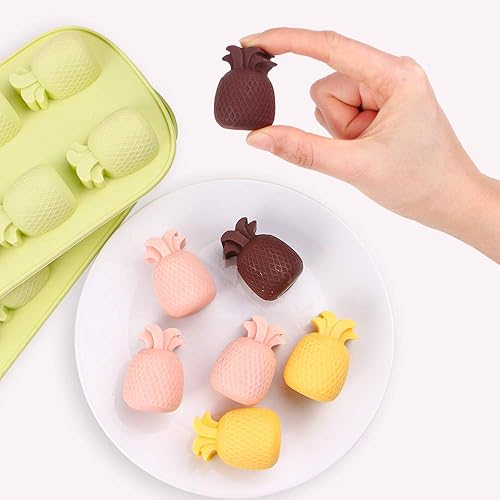 Vista 23 de Webake Moldes de silicona para cubitos de hielo de conejo, 8 cavidades para chocolate, dulces, cubitos de hielo, decoraciones de cupcakes, ideales