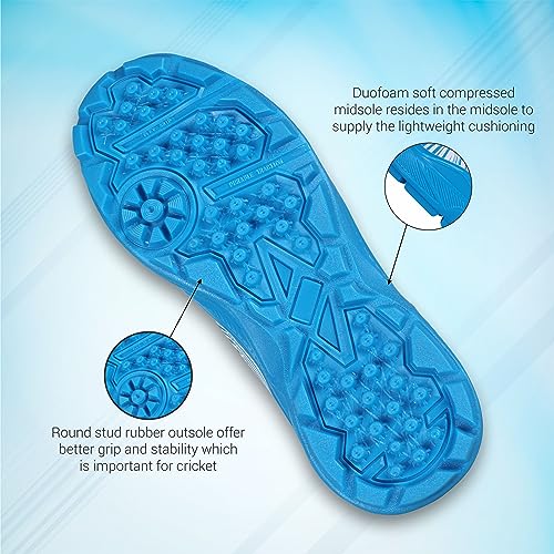 Image of Aivin County Cricket Shoes for Men with Synthetic Leather Upper /Sports Shoes /EVA Sock Liner for Sports /Light Weight Shoe