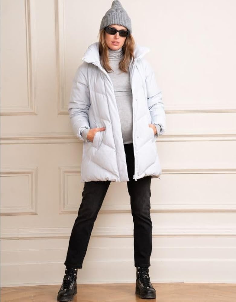 ★新品未使用★COMME CA BLANC D'OEUFダウンコート/ママコート MAMA COAT｜コムサ・ブロンドオフ 2023.10.11｜COMME CA BLANC D
