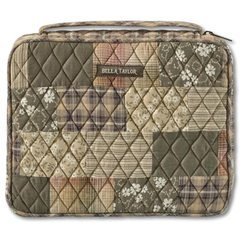 Bella Taylor Quilted Bible Cover – Large Study Case