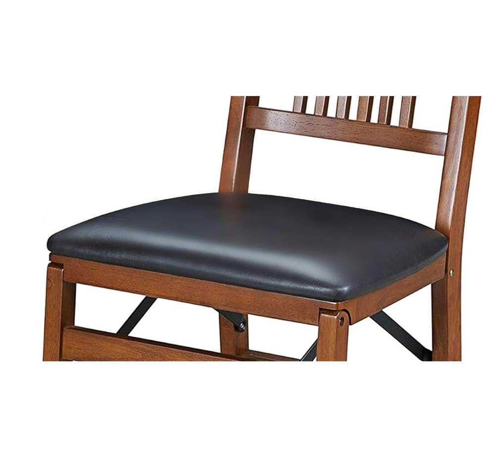 Amazon.com: MECO Stakmore True Mission Wooden Folding Chairs with