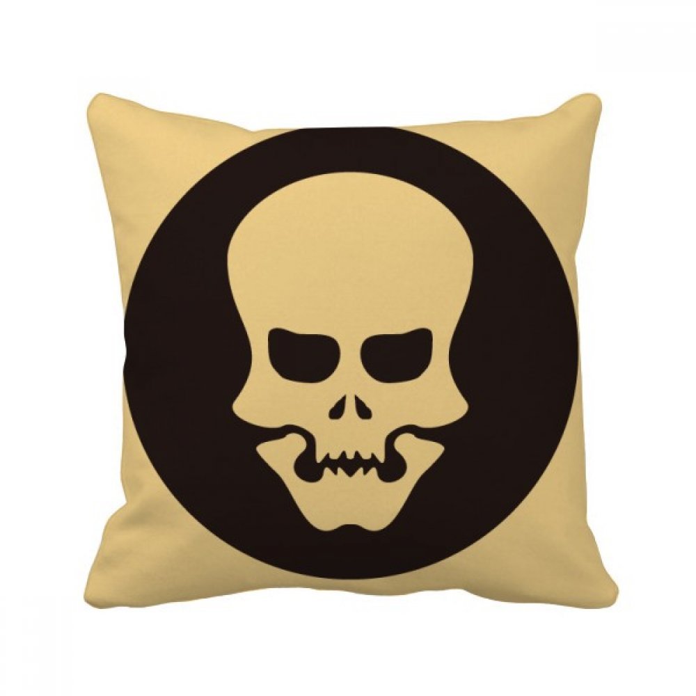 Coussin de Halloween os de crâne multicolore pour décoration de salon et canapé cosy