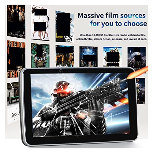 Monitor para reposacabezas con pantalla táctil IPS interactiva y sistema Android 11 fluido 3