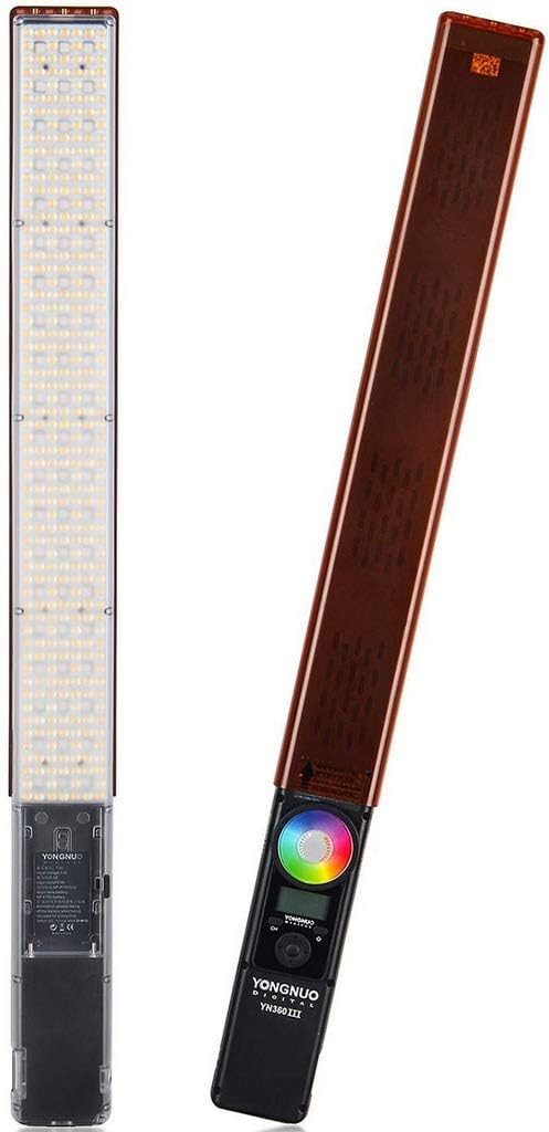 Bastão LED Yongnuo YN360 III Pro Video Light Wand RGB Bi-Color (3200-5500K)