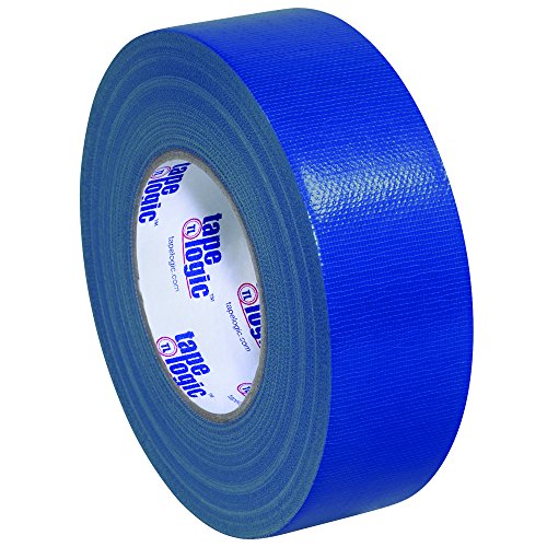 Image of Tape Logic (24 Pack) Multipurpose Blue Duct Tape, 2 Inch x 60 Yards, 10.0 Mil Thick, For Labeling, Patching, Temporary Repairs, Marking and Social Distancing