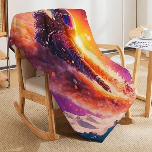 Snowboard couverture en flannel de qualite superieure 180x200cm