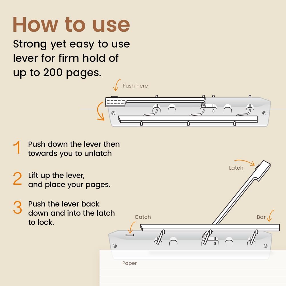 Paper Merlin Ledger Clipboards 19 x 11 Horizontal MDF 11x17 Clipboard Landscape Legal Size Paper with Large Clip 3 Pack