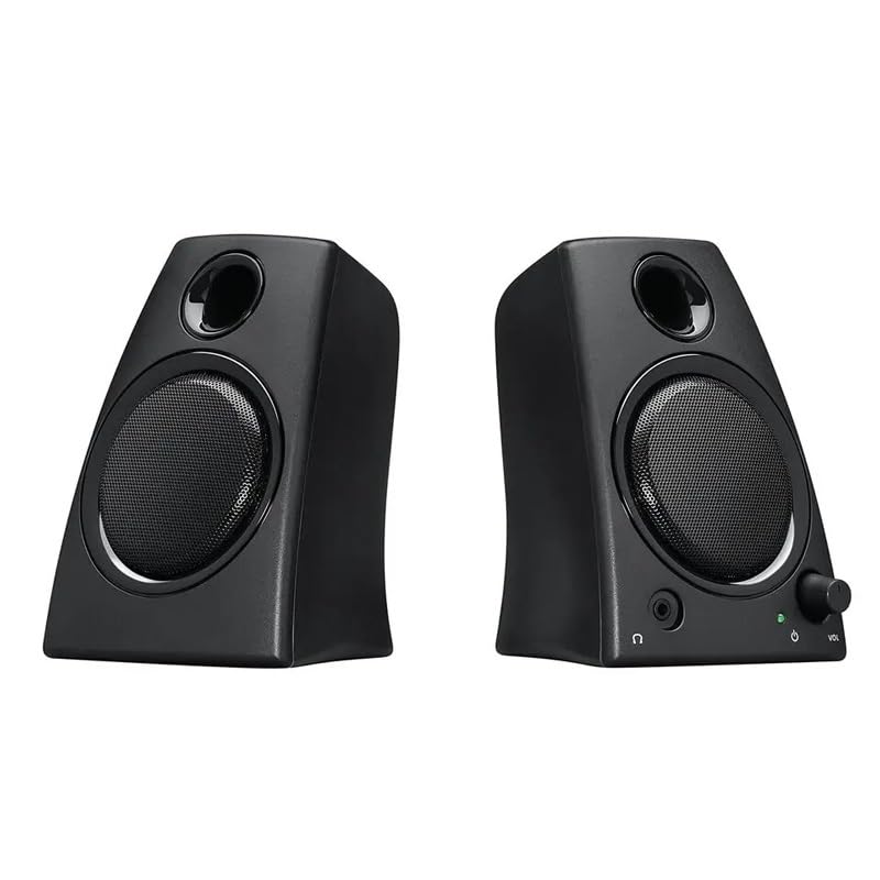 Altavoces PC con entrada de audio de 3.5 mm y control de volumen integrado 3