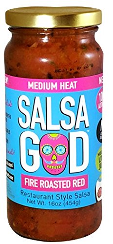 Medium Fire Roasted Red Salsa Six Pack #TOP26