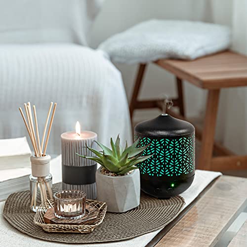 Aromar Essential Ultrasonic Oil Diffuser Cool Mist Humidifier & Aromatherapy Diffusers Grande Collection For Essential Oils With Auto Shut-Off And 7 Colors Led For Home And Office 230Ml. Capacity #TOP2