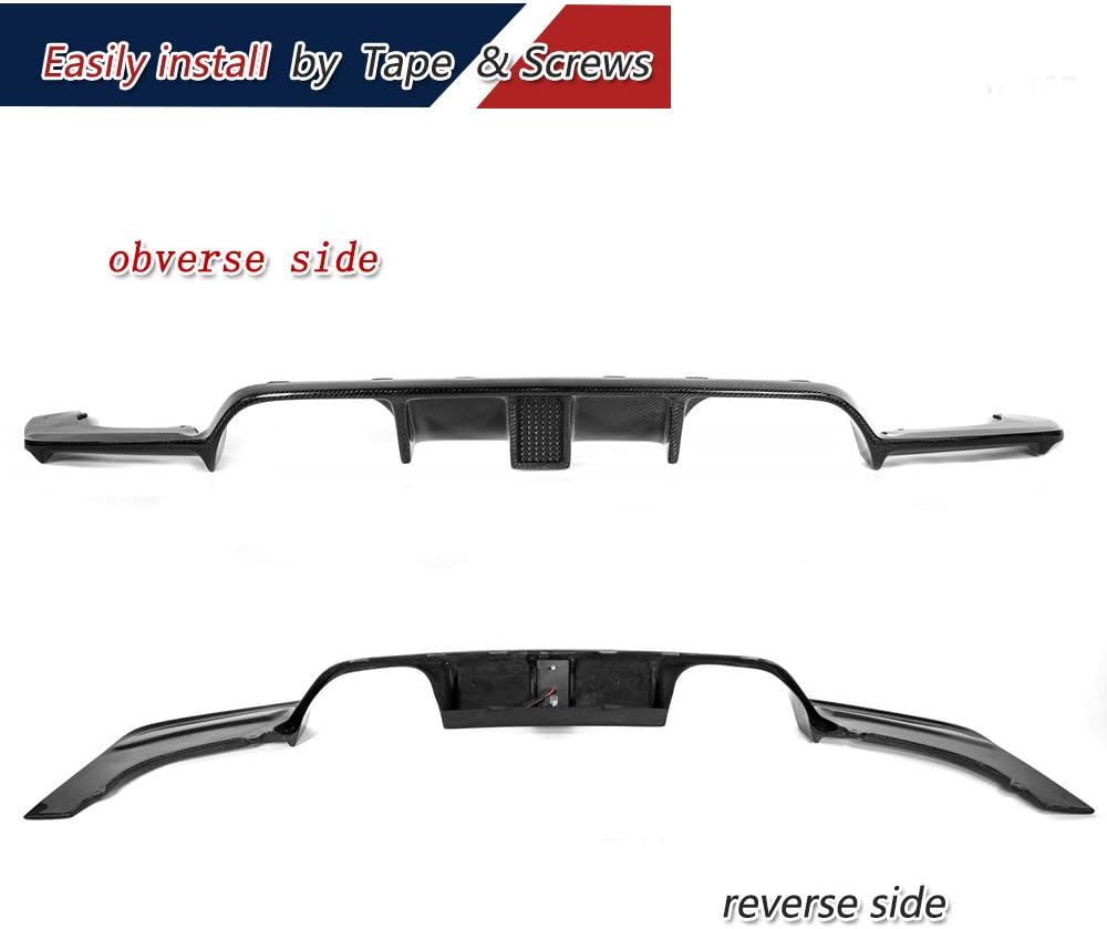 Carbon Fiber Rear Diffuser for BMW F80 M3 F82 F83 M4 2015-2020 Bumper Cover Lower Lip Spoiler Valance Protector Factory  6
