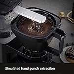 QJRGUY Small Semi Automatic Maker Stainless Steel Espresso Hand Brewed Cappuccino Coffee Machine - Image 6