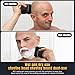 Head Shavers for Bald Men, Body Hair Trimmer for Men Manscape Groin and Ball Trimmer,2 in1 Body and Head Shaver Grooming Kit,IPX7 Waterproof Dry/Wet 6D Electric Razor for Bald with Type-C Charge
