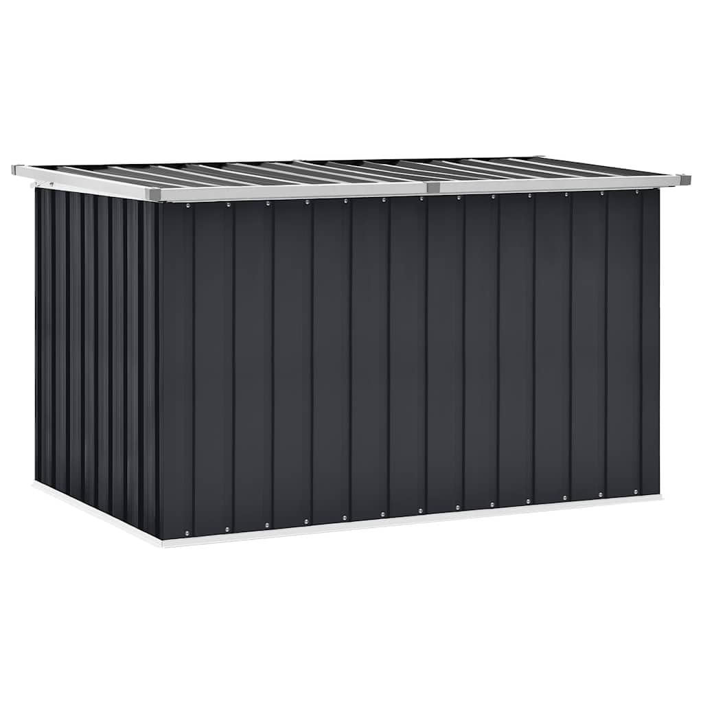 Schowek ogrodowy ze stali ocynkowanej 149 x 99 x 93 cm | Wszechstronne zastosowanie, idealne poduszki narzędziowe do zabawek, ponadczasowy design, odporny na zewnątrz