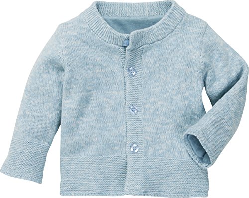 Schnizler Baby-Unisex Erstlingsstrickjacke Strickjacke, Blau (Bleu 17), 56