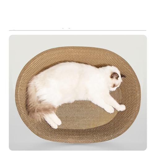 Placa de arranhar para gatos, brinquedos para gatos, papel ondulado, ninho para gatos, gatinhos, gar